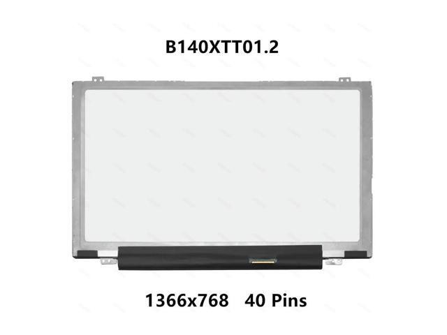 For LCD Screen Display Panel with Digitizer B140XTT01.2 for 14 3442 3443 3437 5439 5447 5468 1366 X 768