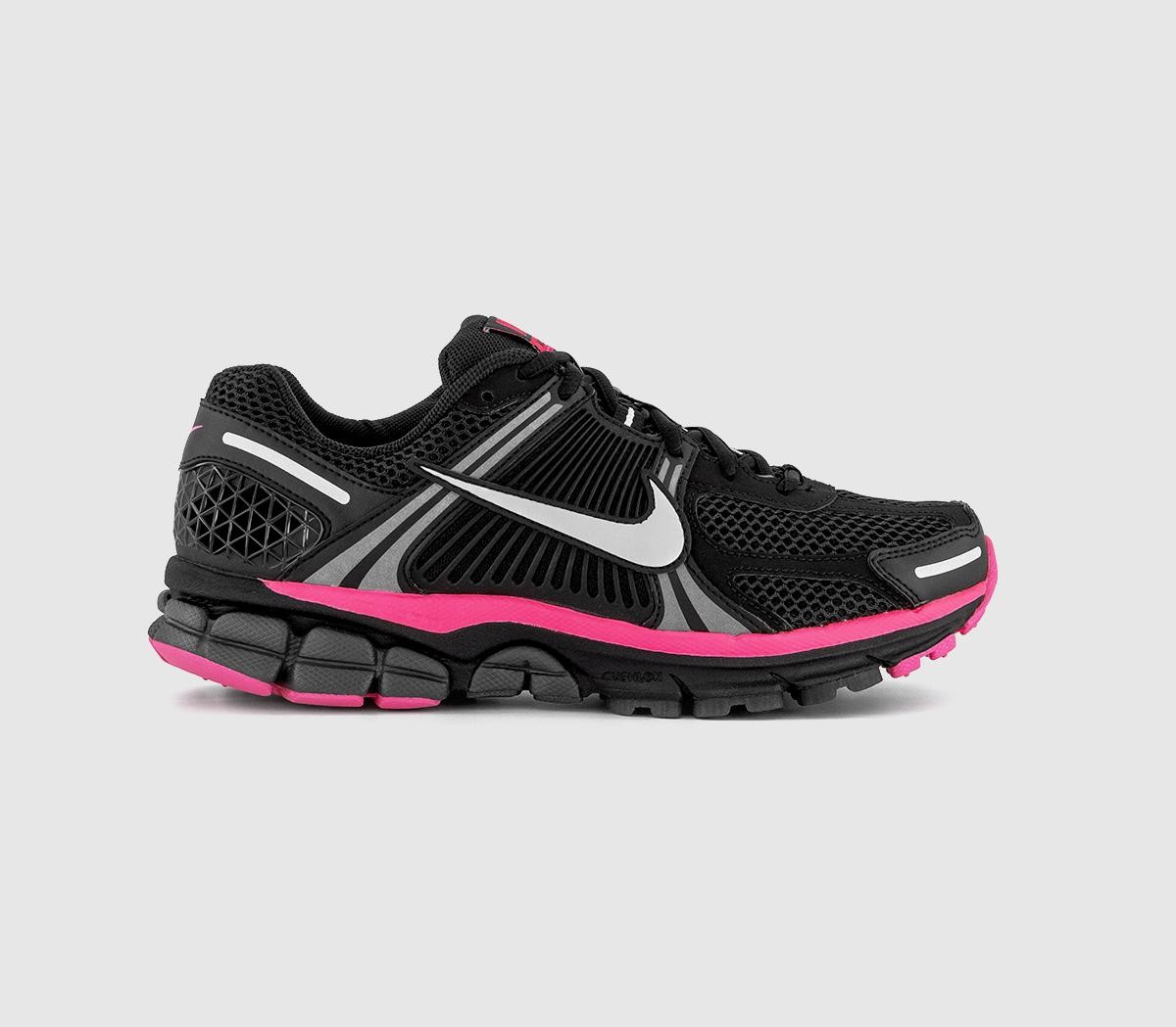 Nike Zoom Vomero 5 Trainers Black Metallic Platinum Anthracite, 8.5