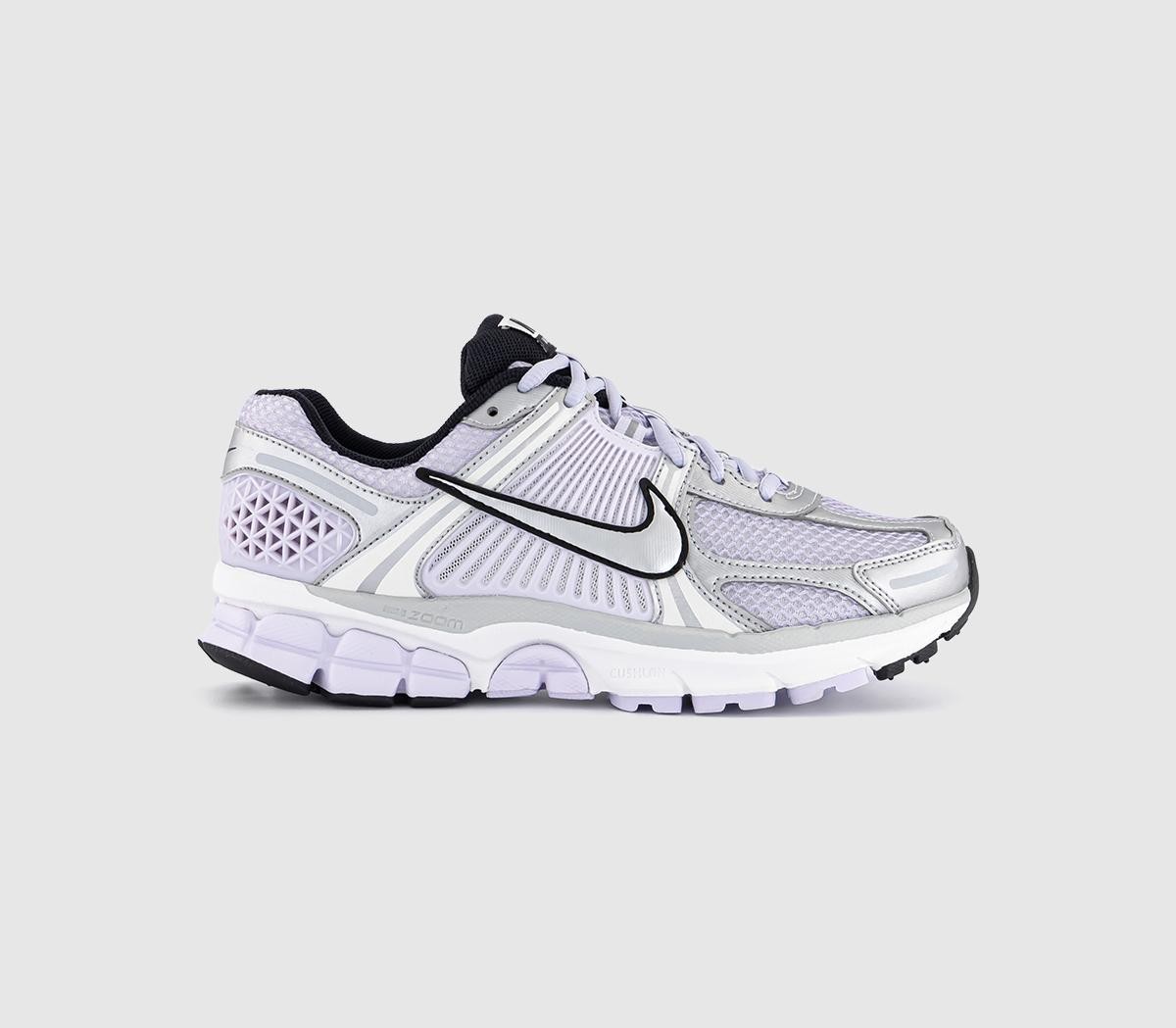 Nike Womens Zoom Vomero 5 Trainers Barely Grape Metallic Silve Photon Dust Multi, 8.5