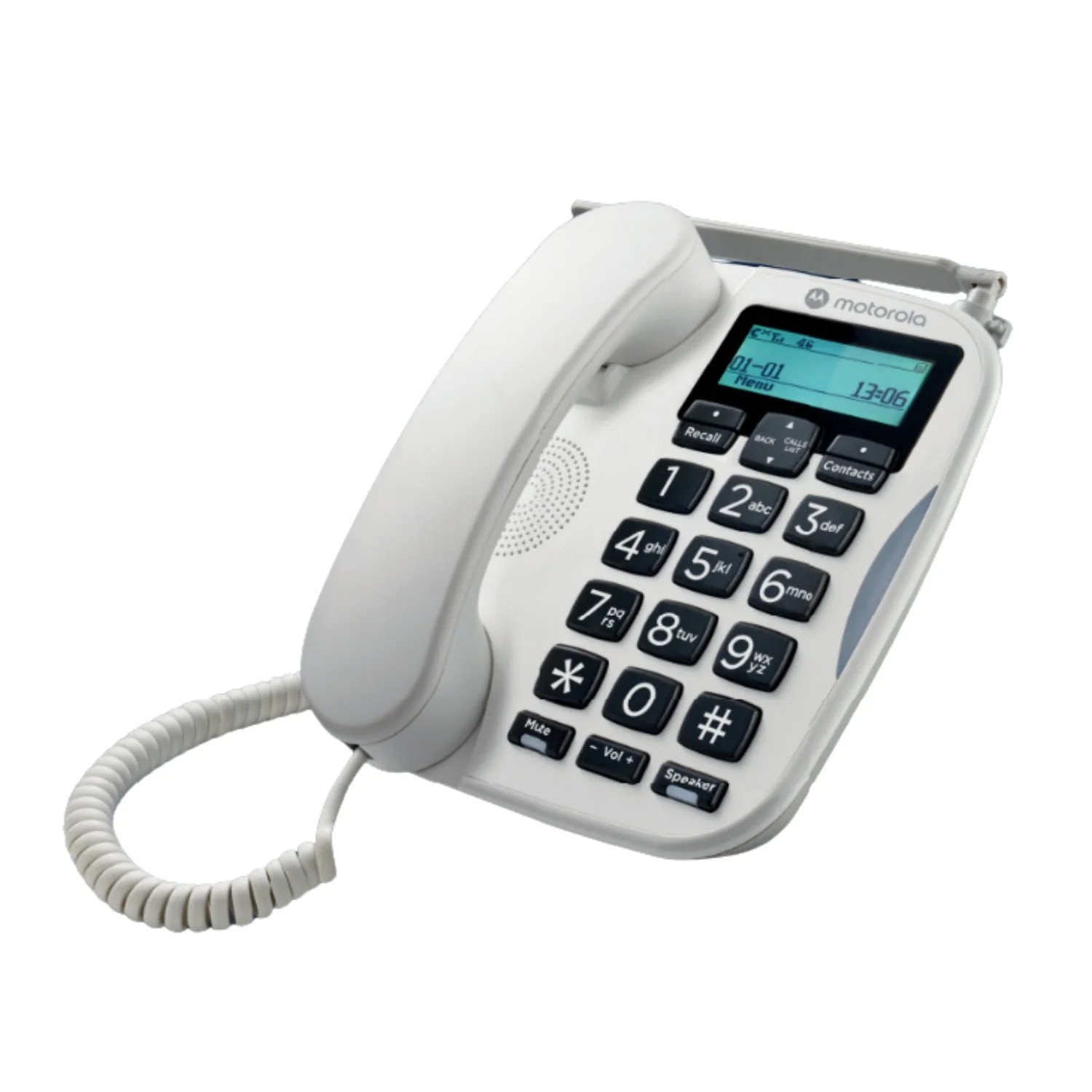 Teléfono De Emergencia FW500 Motorola - Batería De Reserva De 8 Horas - 9 Teclas De Marcación Rápida Programables - 4G LTE Respaldo De Emergencia