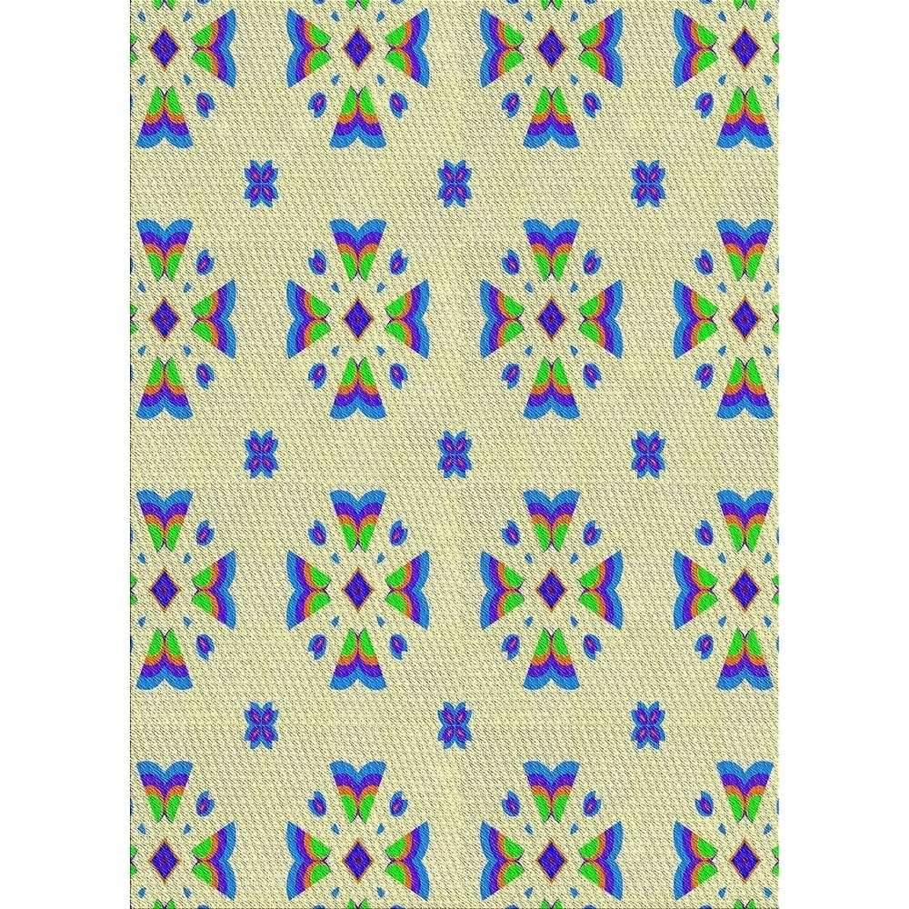 Patterned 2518 Area Rug - 5'0
