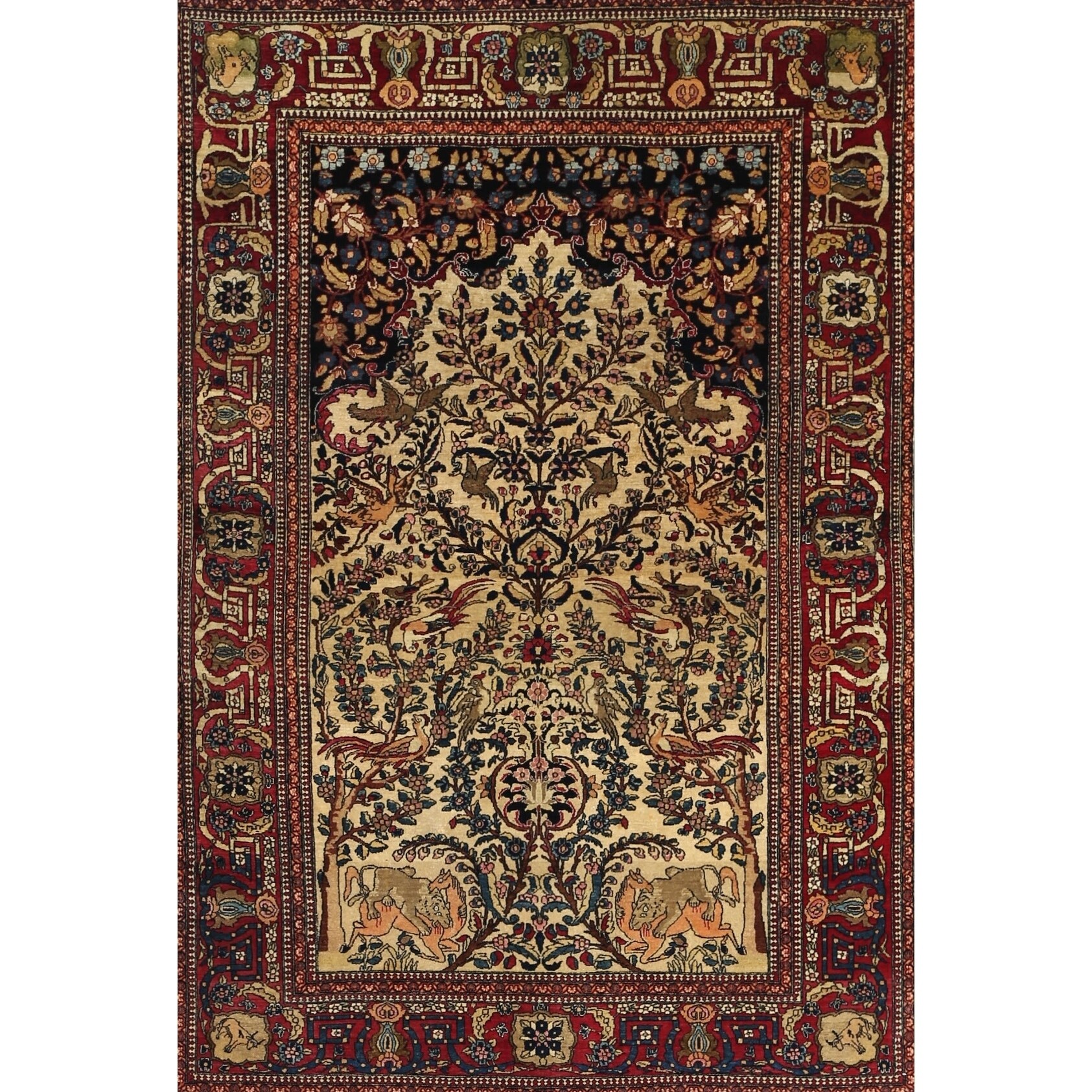 Traditional 1679 Area Rug - 5'0