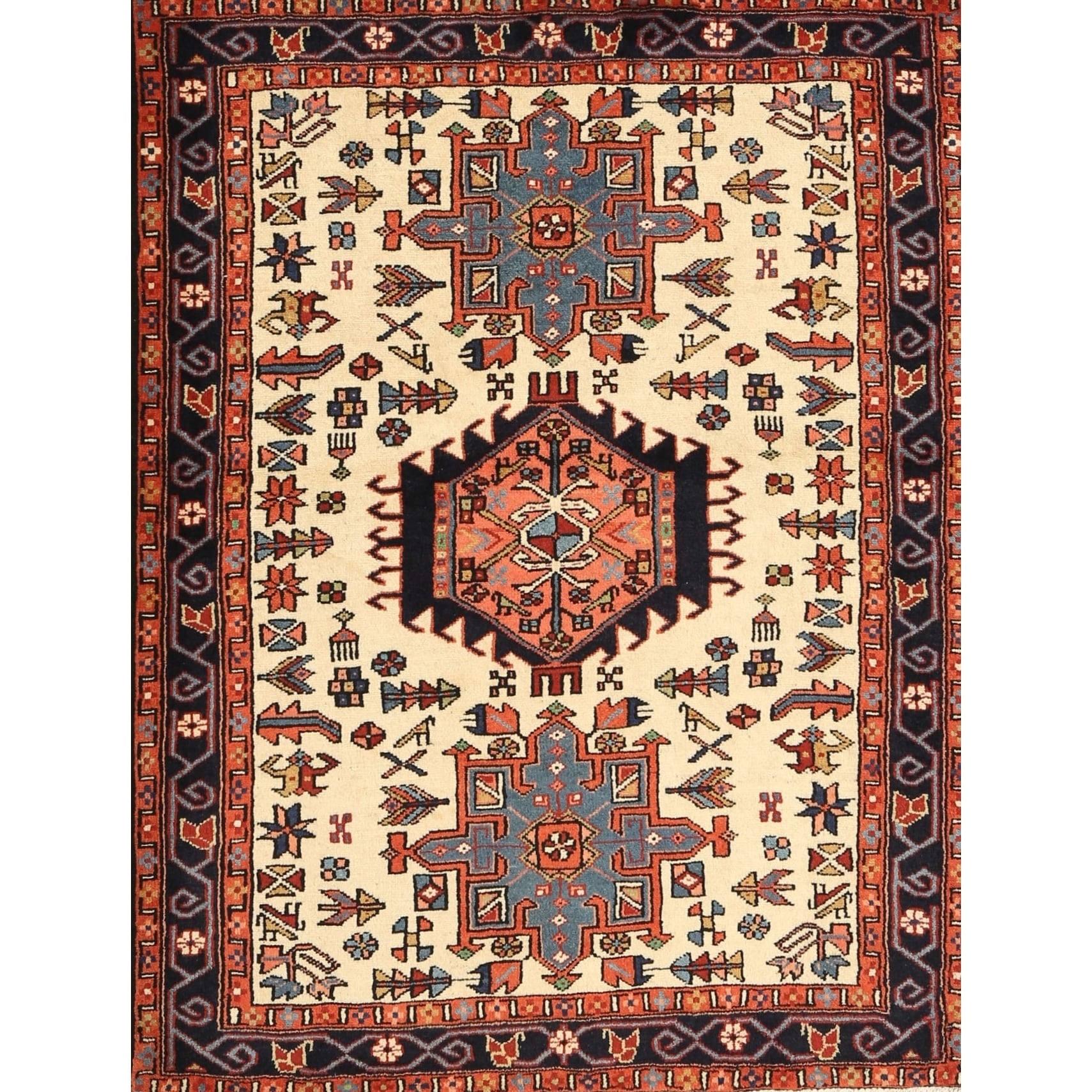 Traditional 2312 Area Rug - 5'0