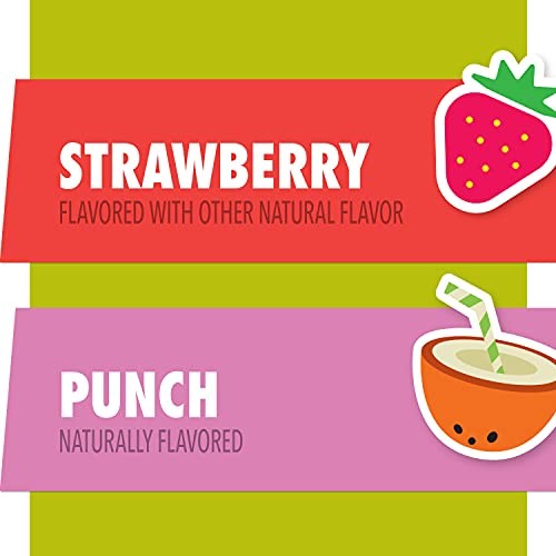 Go-GURT Marvel Spider-Man Wall Crawler Strawberry and Heroic Punch Kids Fat Free Yogurt Variety Pack, Gluten Free, 2 Oz Yogurt Tubes (8 Count) thumbnail