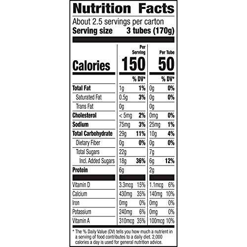 Go-GURT Marvel Spider-Man Wall Crawler Strawberry and Heroic Punch Kids Fat Free Yogurt Variety Pack, Gluten Free, 2 Oz Yogurt Tubes (8 Count) thumbnail