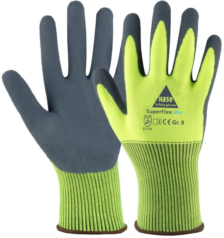 10 Paar Hase® Superflex Neo Montagehandschuhe... (1,50 € Pro 1 Paar)
