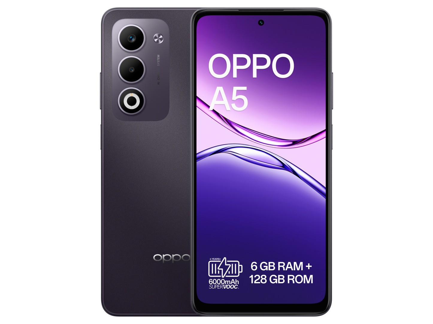 Smartphone Oppo A5 6/128gb Preto Nébula