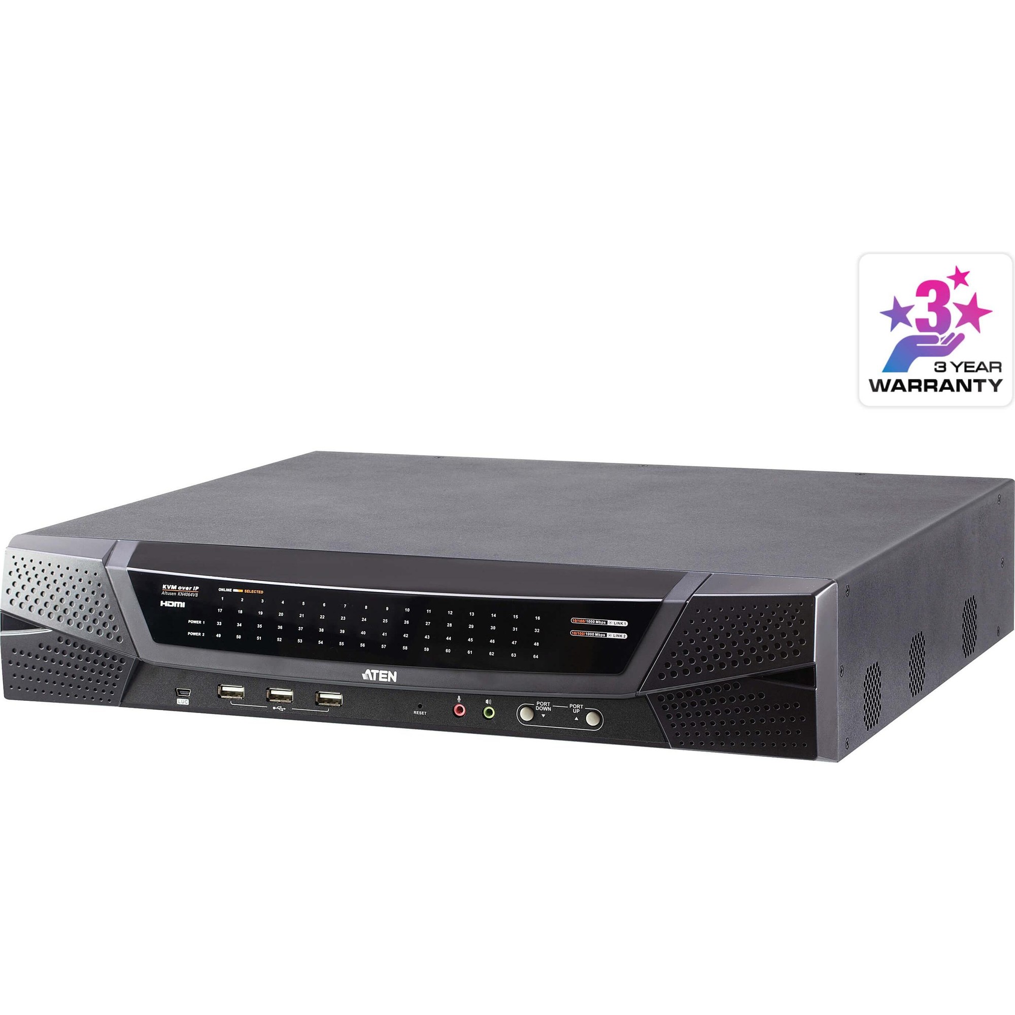 ATEN KN4064VB-AX-G KVM Switch Black