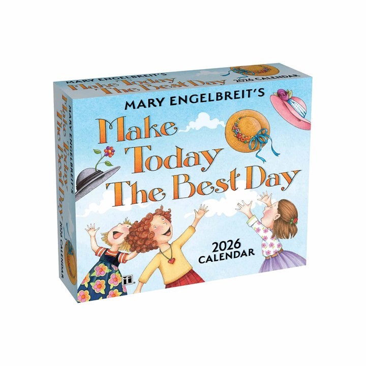 Mary Engelbreit's Make Today the Best Day 2026 Day-to-Day Calendar Engelbreit, Mary (Author) [New]