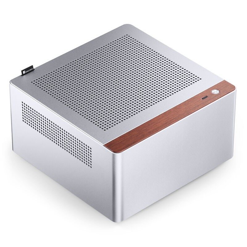 Jonsbo N10 PC-Gehäuse, Mini-Tower, Mini-ITX - Silber