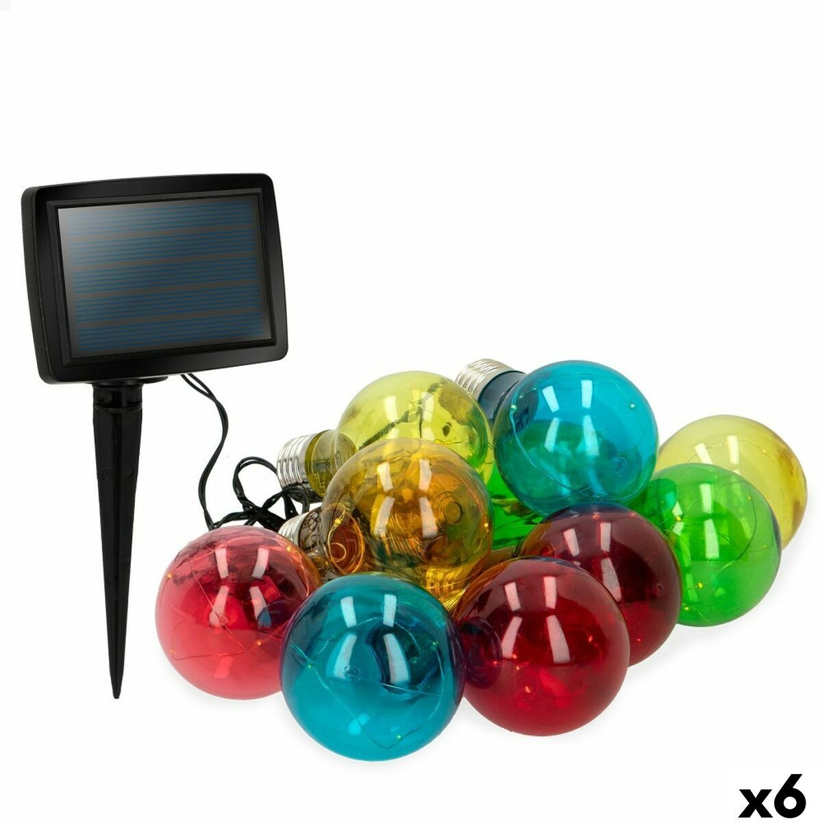 Coroa De Bolas De LED Aktive LED 160 X 1 X 5,8 Cm (6 Unidades)