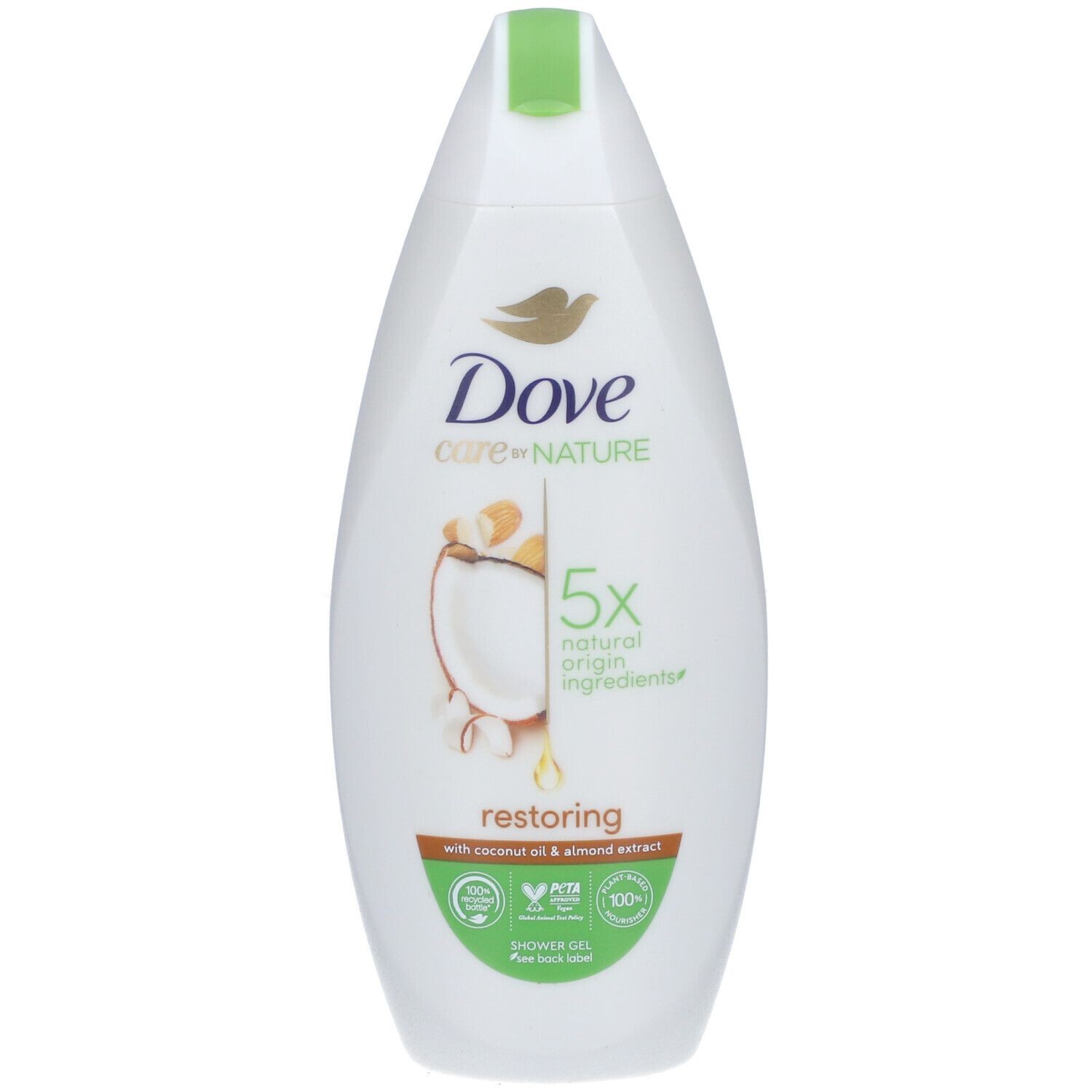 Dove Restoring Body Wash with Coconut Oil & Almond Milk 225 Ml