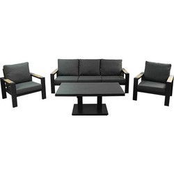 Benton Sofa Loungeset Antraciet