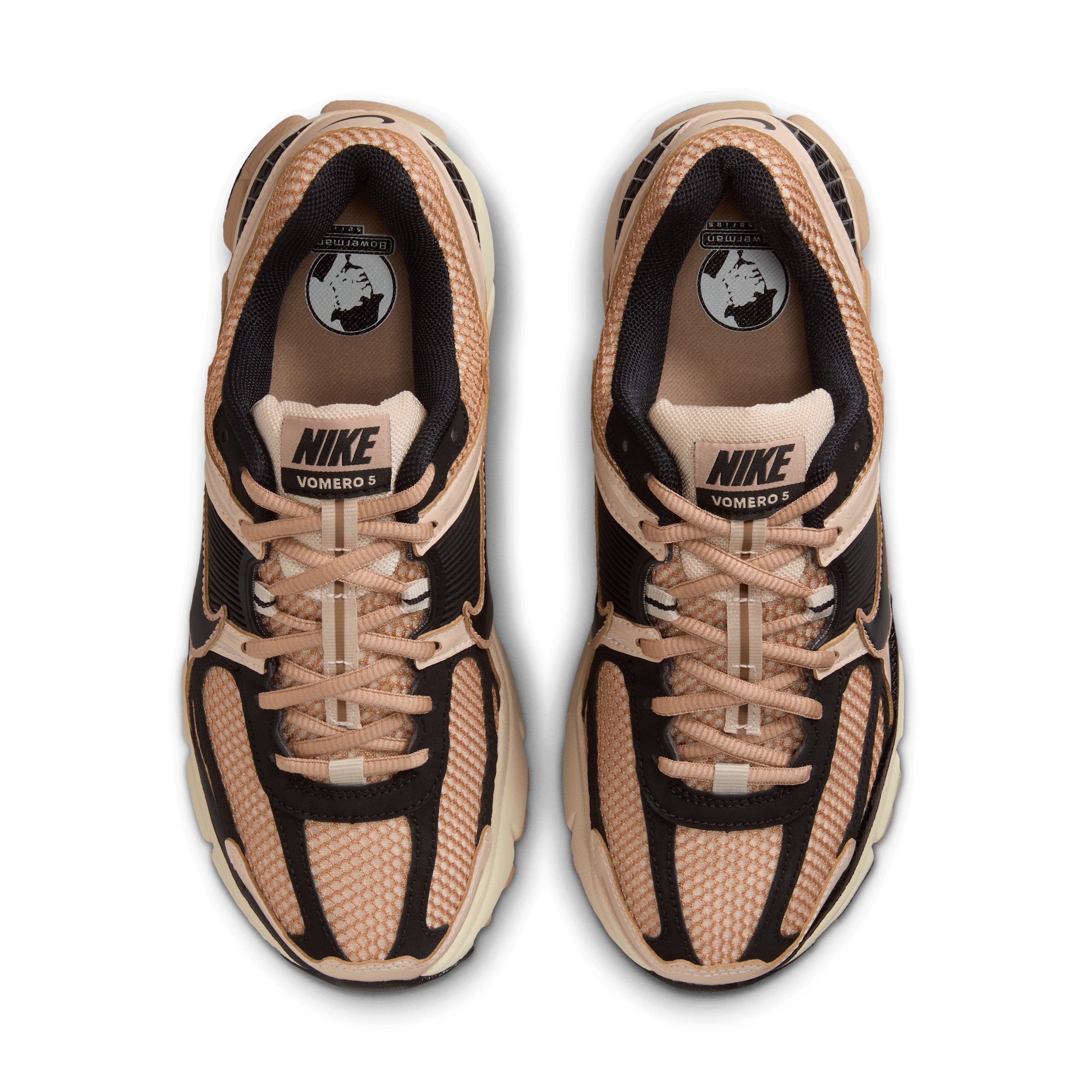 Nike Wmns Zoom Vomero 5 - SANDDRIFT/BLACK-HEMP-WHITE - Female - 11