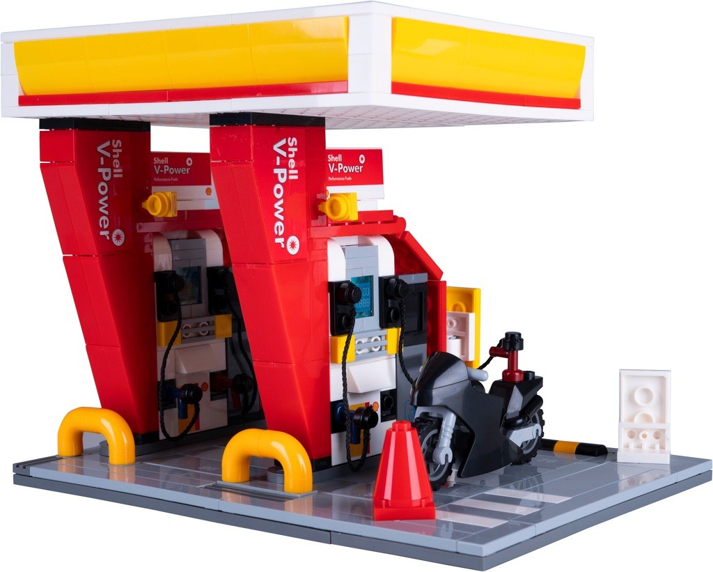 Jamara Konstruktions-Spielset »CaDA, Shell Tankstelle Bricks«, (305 St.) thumbnail