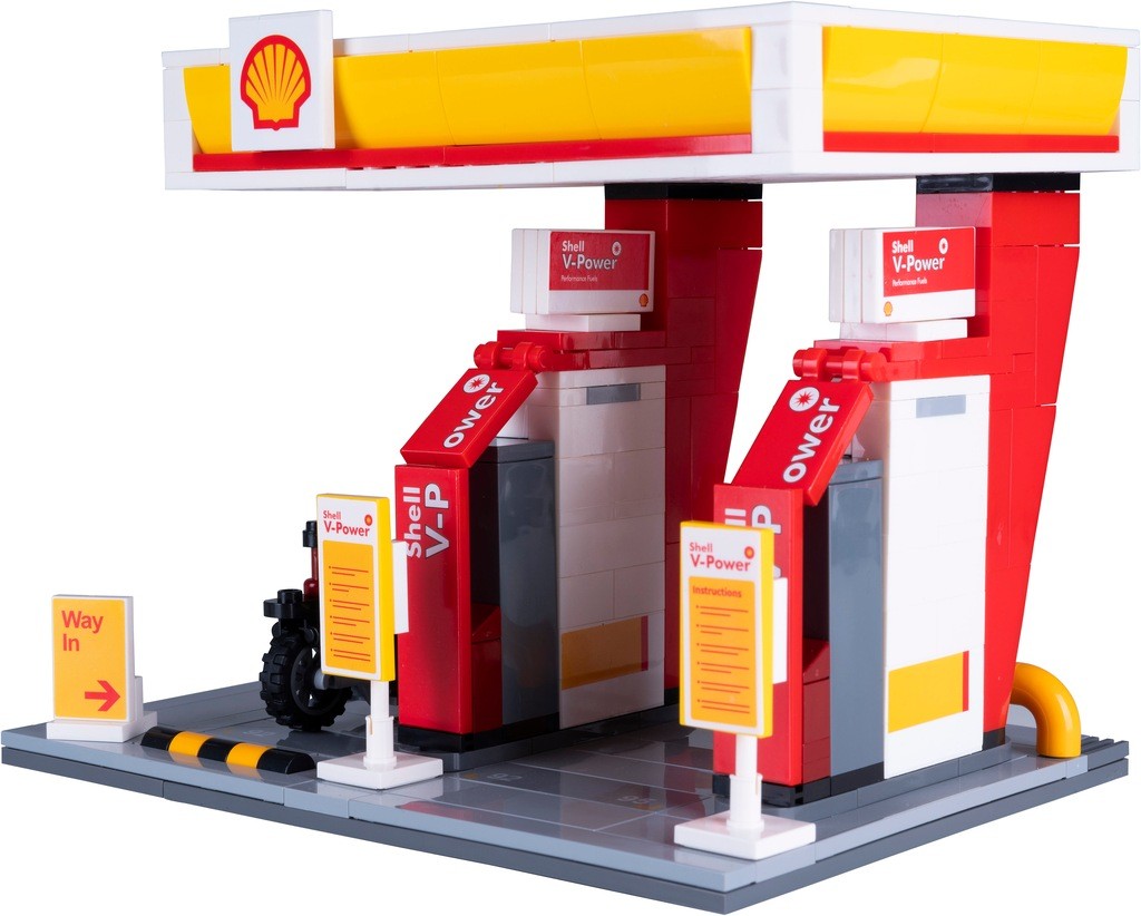 Jamara Konstruktions-Spielset »CaDA, Shell Tankstelle Bricks«, (305 St.) thumbnail