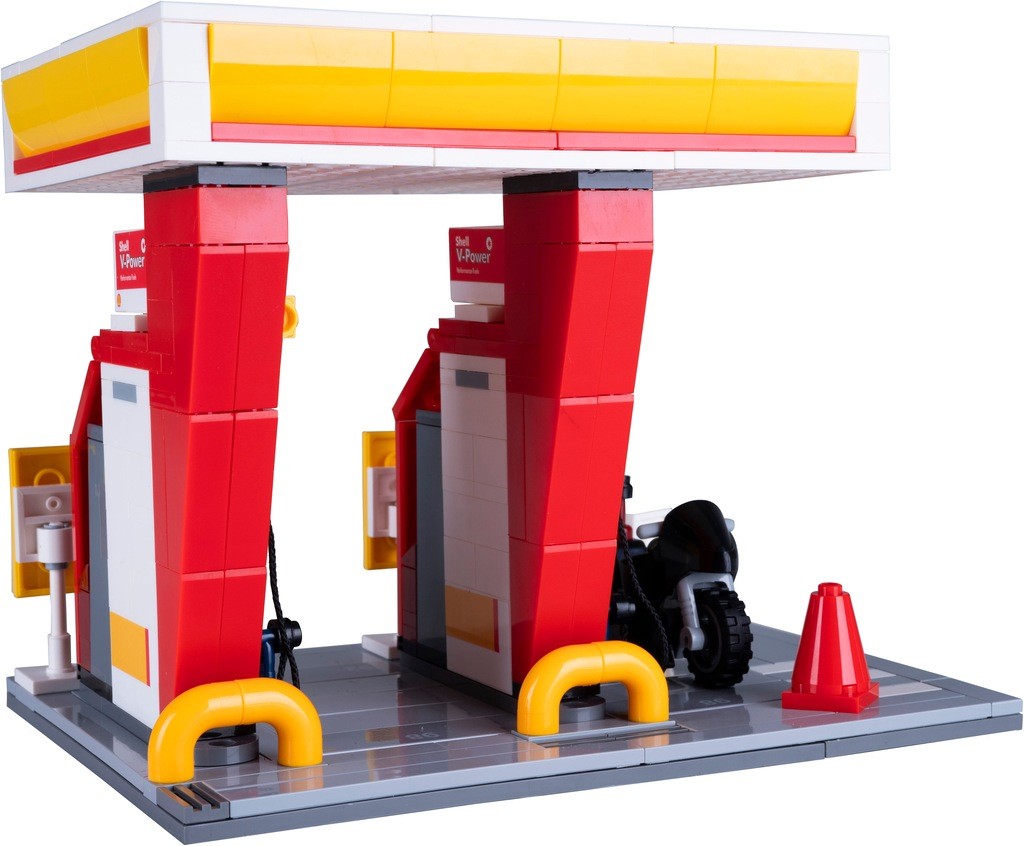 Jamara Konstruktions-Spielset »CaDA, Shell Tankstelle Bricks«, (305 St.) thumbnail