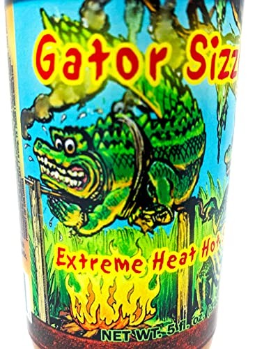 Gator Sizzlin' Extreme Heat Hot Sauce 5 Fl Oz thumbnail