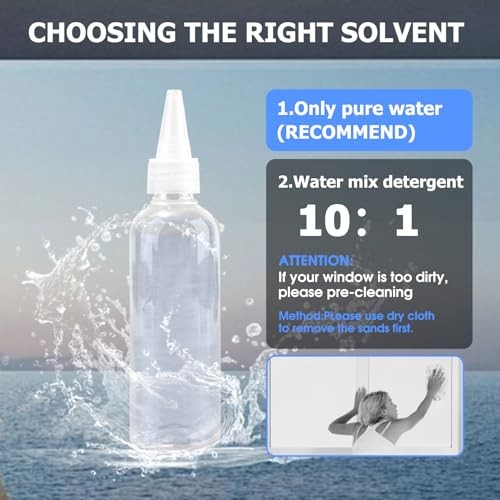 KUIKIBO S6 Window Cleaner Robot with Leather Belt Dual Water Spray 3500Pa Houshold Window Cleaning Robot with AI Path Planning Low Noise Glass Cleanin thumbnail