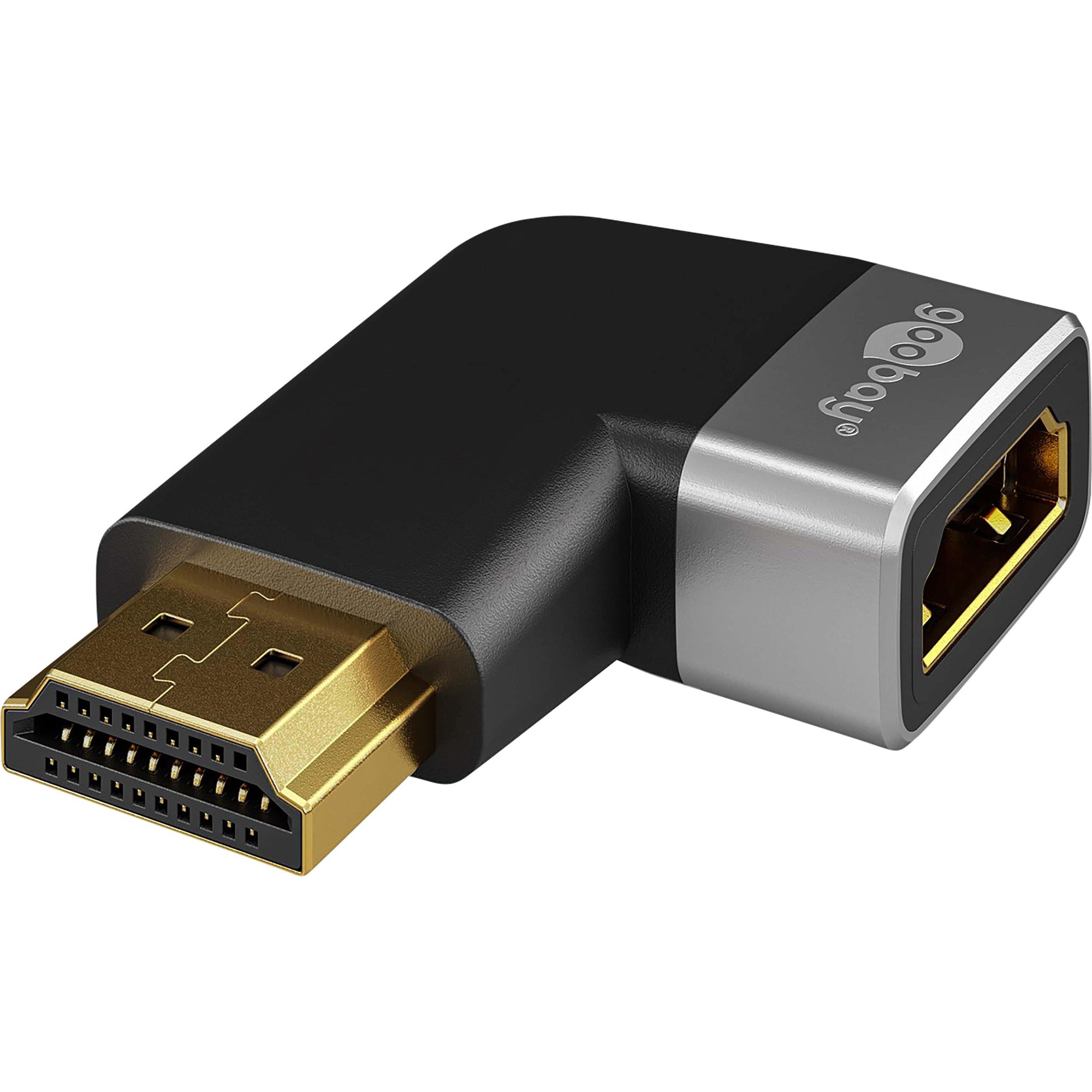 Pro Plus - HDMI - Angled Adapter 270° Vertical - Black