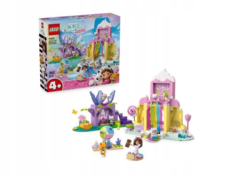 LEGO 11205 Sweet Treat Mountain & Kitty Garden - Gabby's Dollhouse 4+