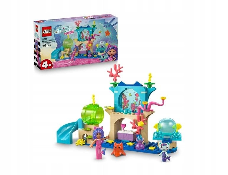 LEGO 11204 Mermaid Gabby's Aquarium Adventure - Gabby's Dollhouse 4+