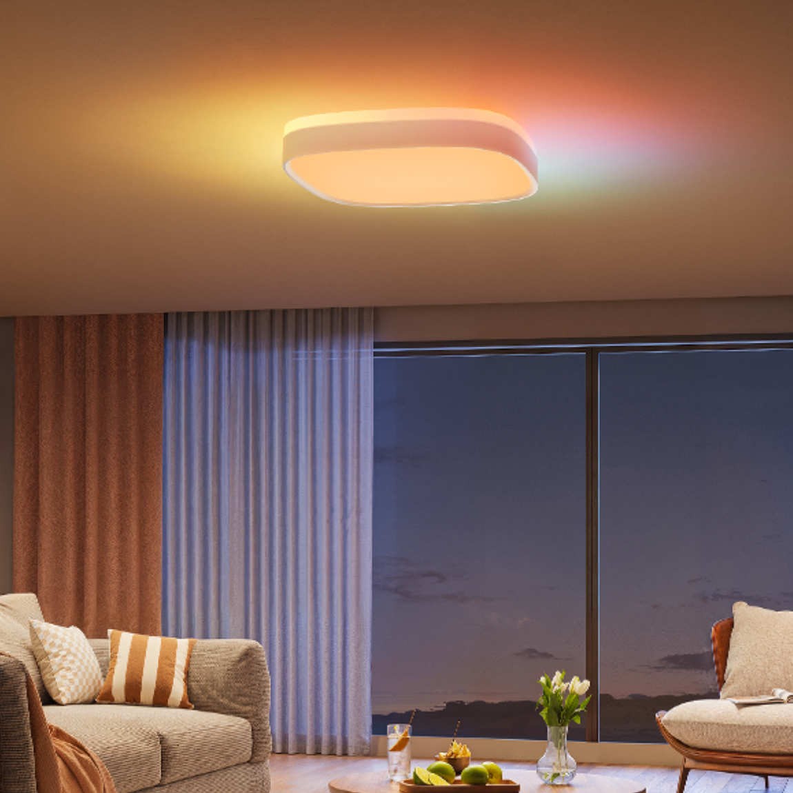 Govee 12inch RGBWW + RGBIC Square Smart Ceiling Li thumbnail