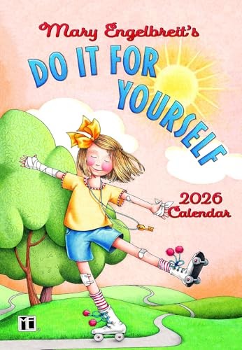 Mary Engelbreit's Do It for Yourself 2026 Monthly Pocket Planner Calendar, by Mary Engelbreit