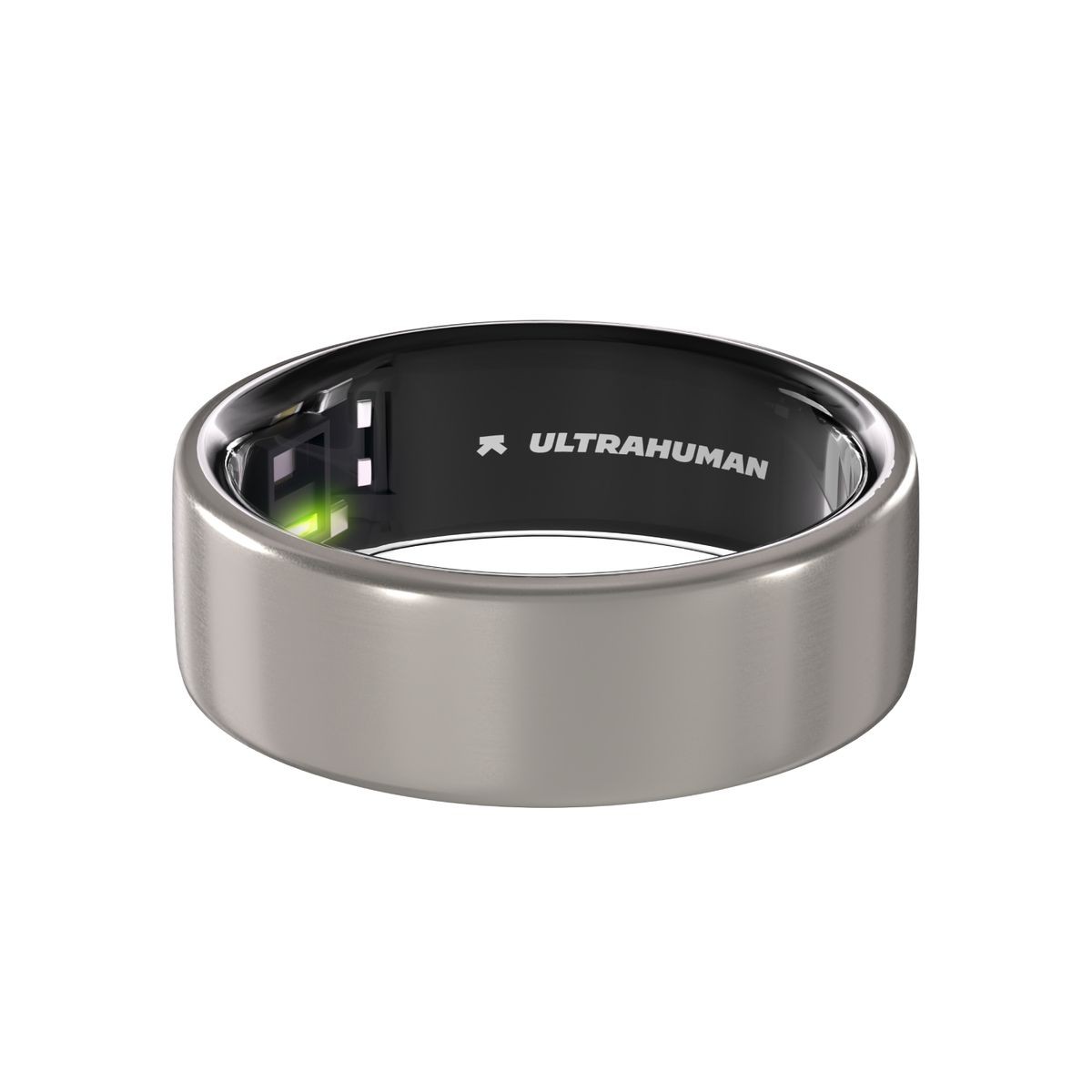 Ultrahuman AIR Smart Ring, Raw Titanium