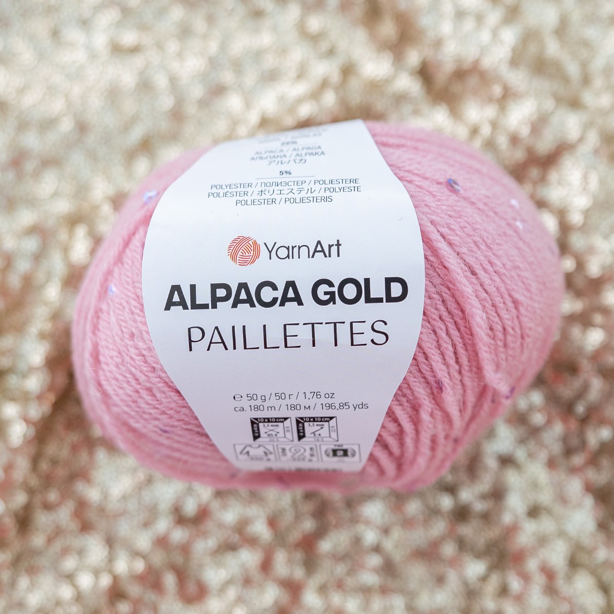YarnArt Alpaca Gold Pallettes - 9306