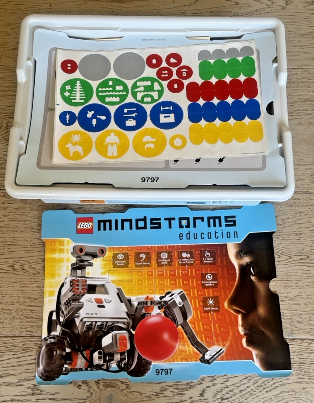 LEGO Mindstorms Education Base Set (9797)  OPEN BOX - Parts in Sealed, Orig. Pkg thumbnail