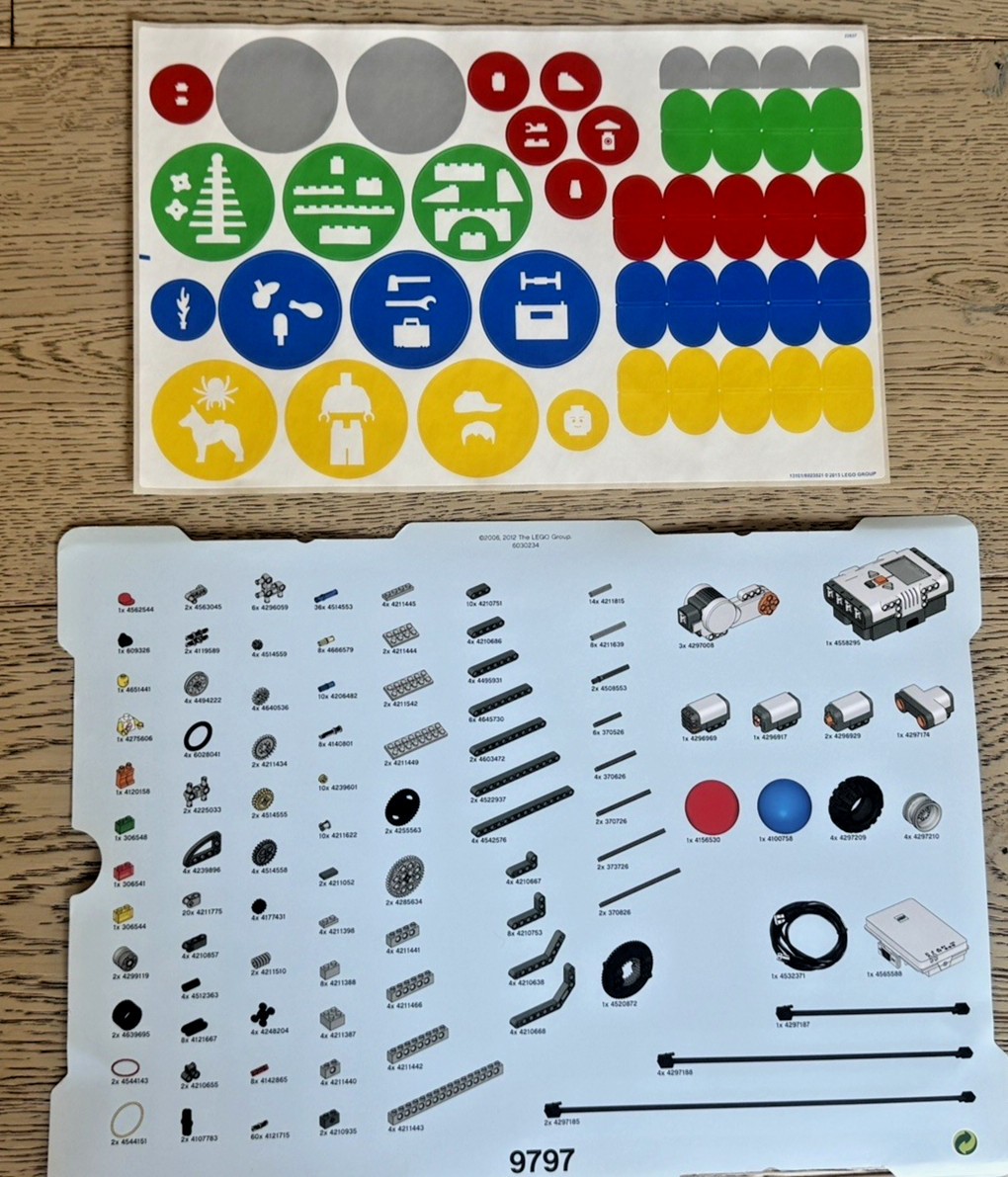 LEGO Mindstorms Education Base Set (9797)  OPEN BOX - Parts in Sealed, Orig. Pkg thumbnail