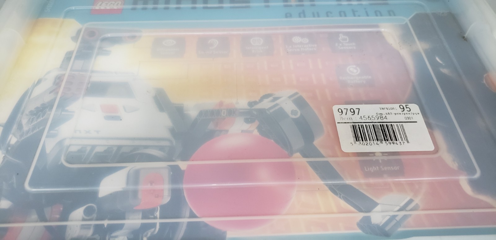 Lego 9797 Mindstorms Education Base Set W/battery Ac Plug (complete Set) thumbnail