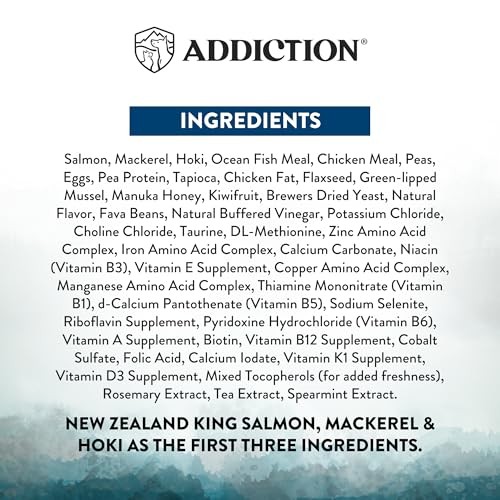 Addiction Wild Islands Pacific Catch – Premium King Salmon, Mackerel & Hoki Recipe – 45% Ultra-High Protein, Whole Prey, Grain-Free Dry Cat Food f thumbnail