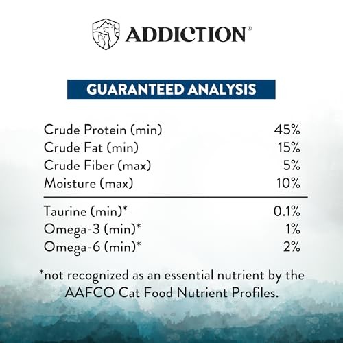 Addiction Wild Islands Pacific Catch – Premium King Salmon, Mackerel & Hoki Recipe – 45% Ultra-High Protein, Whole Prey, Grain-Free Dry Cat Food f thumbnail