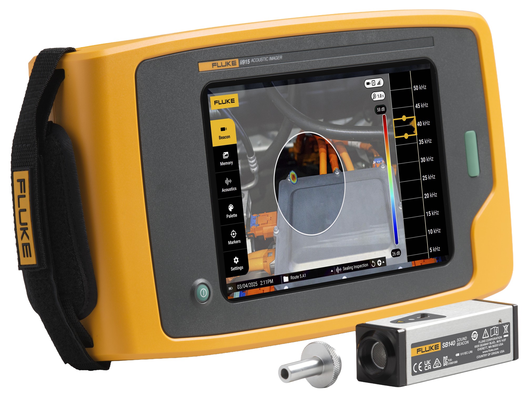 Acoustic Imager,Digital,LCD