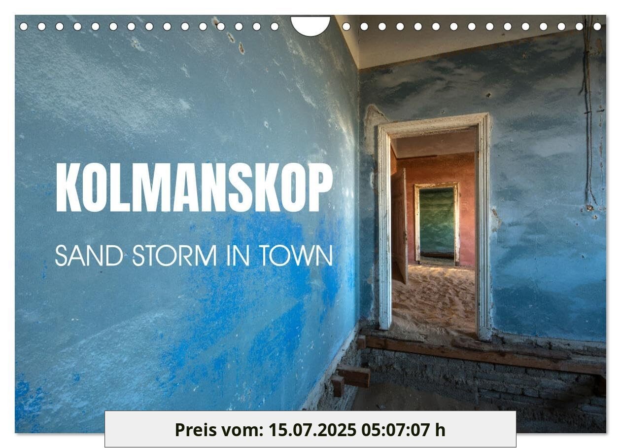 Kolmanskop Sand Storm in Town (Wall Calendar 2026 DIN A4 Landscape), CALVENDO 12 Month Wall Calendar: Ghost Town Mine thumbnail