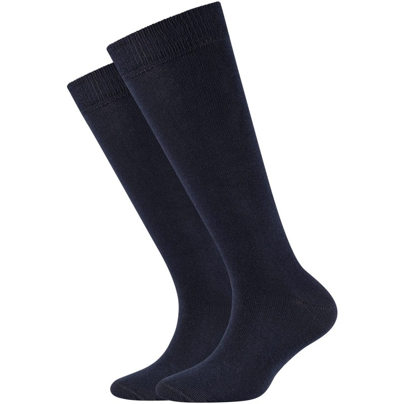 4er Pack Camano Soft Bio-Baumwolle Kniestrümpfe Kinder 5999 - Navy 35-38