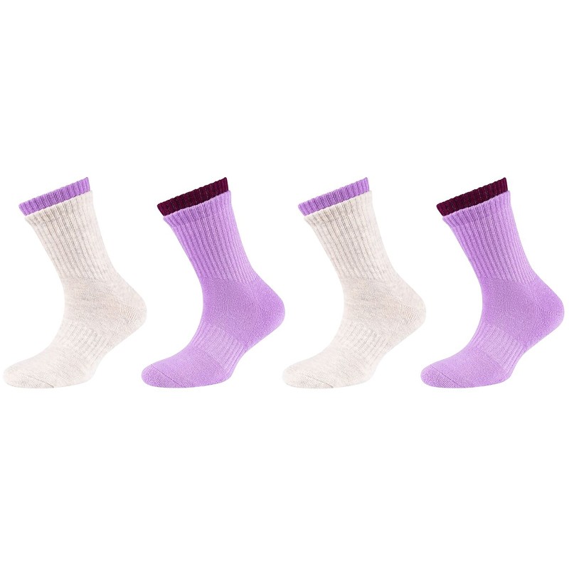 4er Pack S.Oliver Originals Organic Rib Crew Socken Kinder 4722 - Rhapsody 31-34