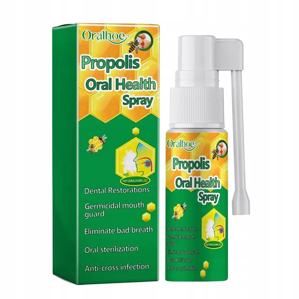 Oralhoe Propolis Spray Propolisowi Spray Do Higieny Jamy Ustnej 20 Ml