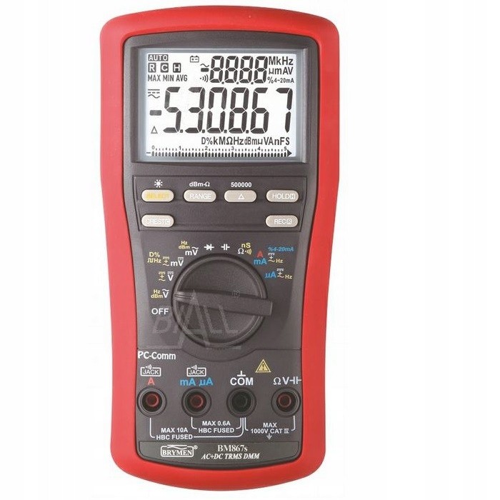 Multimetrový Merač BM867s Trms (ac+dc) Brymen