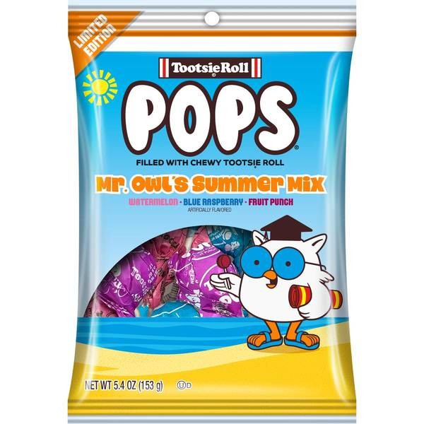 Tootsie Roll Tootsie Pops Summer Mix 5.4 Oz