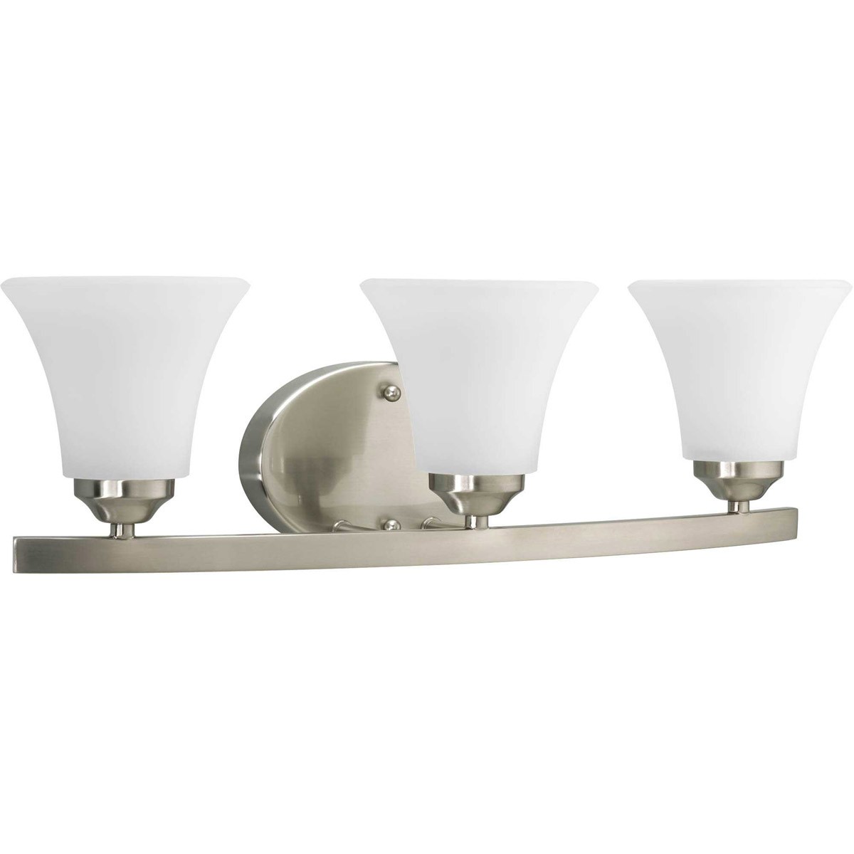 Bowery + Grove 51848-BNE Germain St 3 Light 21.5 Inch Brushed Nickel Bath Vanity Wall Light
