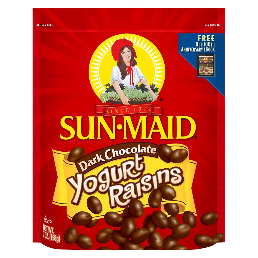 Sun-Maid Dark Chocolate Yogurt Raisins - 7oz