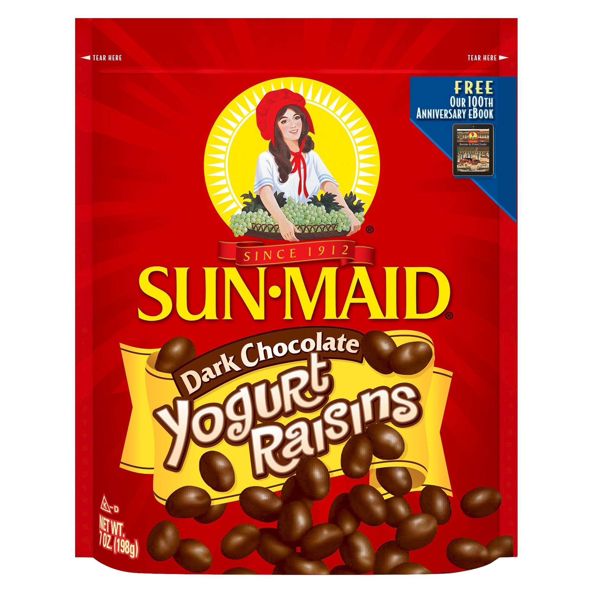 Sun-Maid Dark Chocolate Yogurt Raisins - 7oz thumbnail