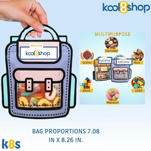 Juicy Juice Apple 100% Juice No Sugar Added on the Go Box 4.23 Fl Oz 40 Pack + 2 Reusable Snack Bags by KOOL8SHOP Infinite Deals thumbnail
