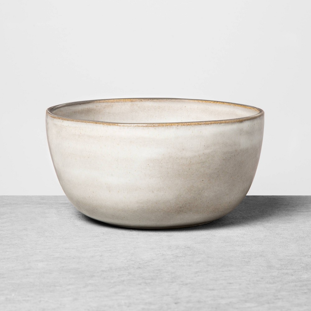 Reactive Glaze Stoneware Cereal Bowl Gray - Hearth & Hand with Magnolia, Size: Single