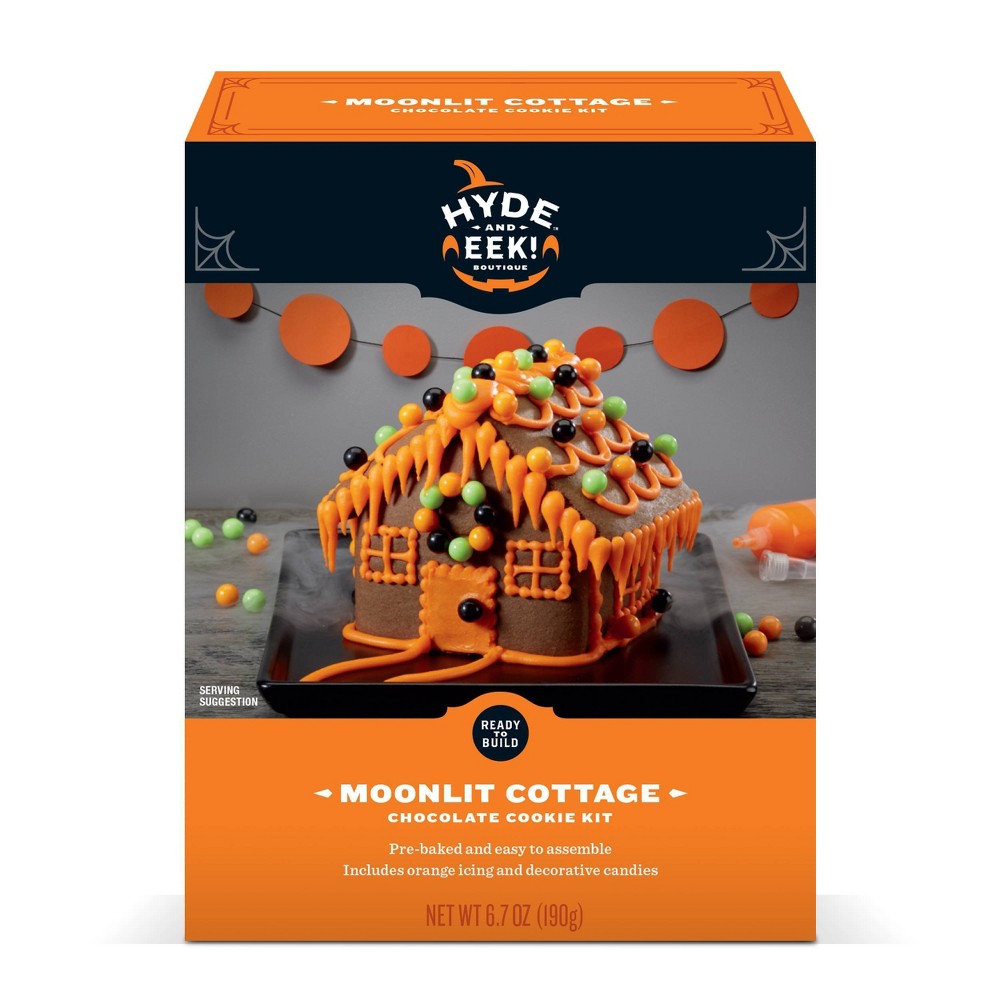 Chocolate Halloween House Mini House Cookie - 6.7oz - Hyde & EEK! Boutique Image