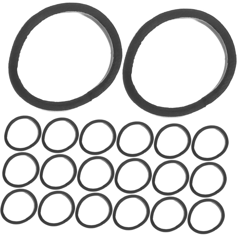 50 StÃ¼cke Barbell Gummi Ring Zipper Brille Fir ZubehÃ¶r Modifizierte Kabel Tauchen Material Brille ZubehÃ¶r