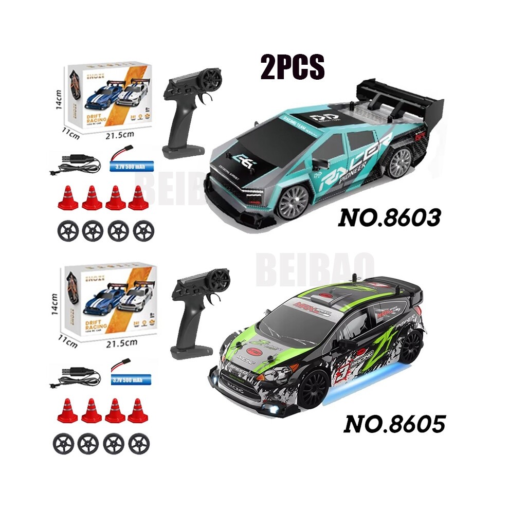 (8603-8605)RC Drift Racing AE86 1/24 4WD 30 Km/h Hochgeschwindigkeitslicht 2,4 G Ferngesteuertes Automodell